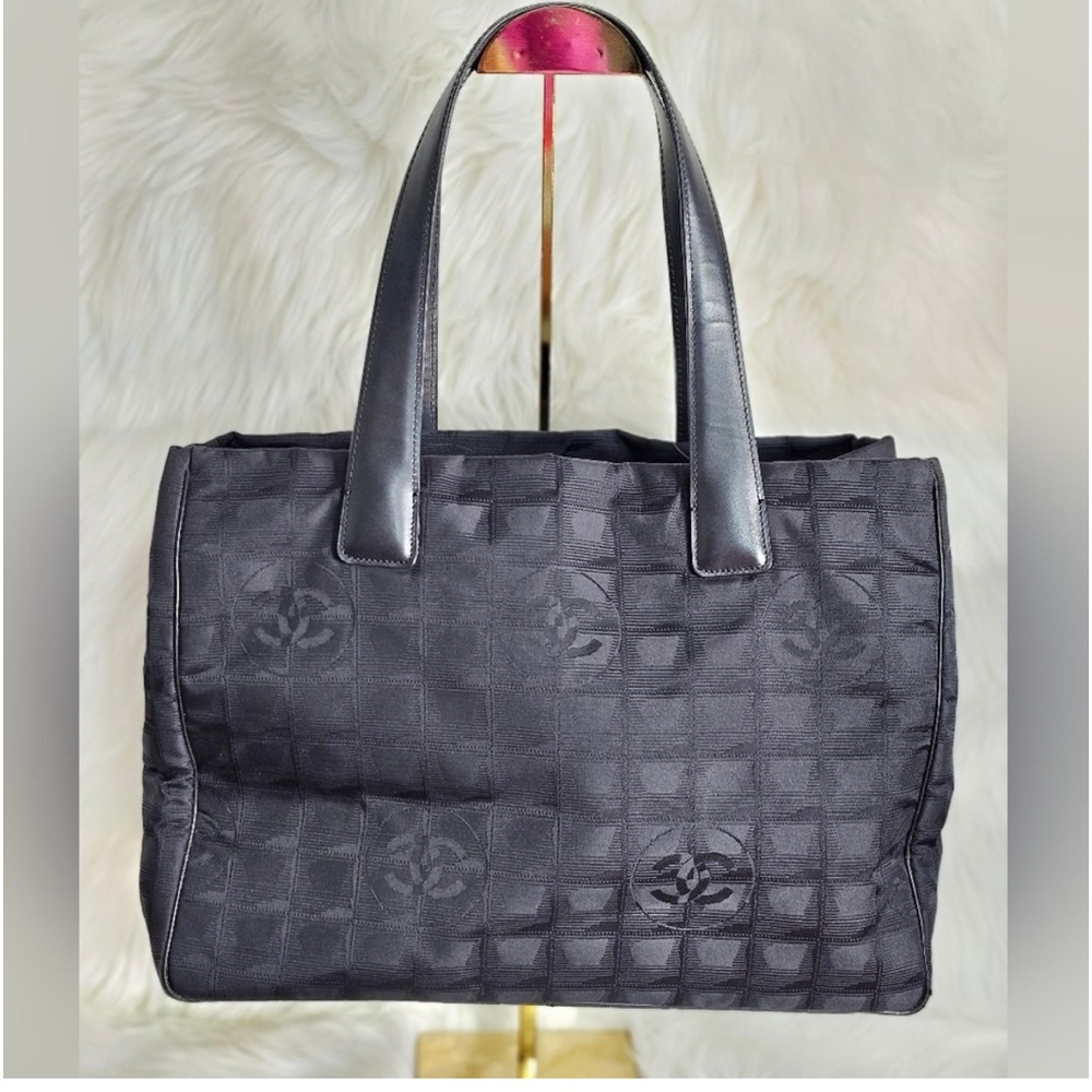 Euc Chanel Nylon Tote - image 1
